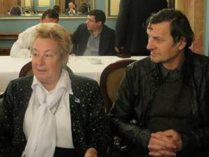 George Canache la lansarea Revistei Scriitorul Român, Casa Capşa-Blue Saloon, 23.10.2013,ora 19